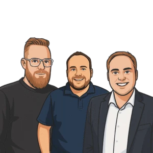 Het DrukHuis-team, illustratie