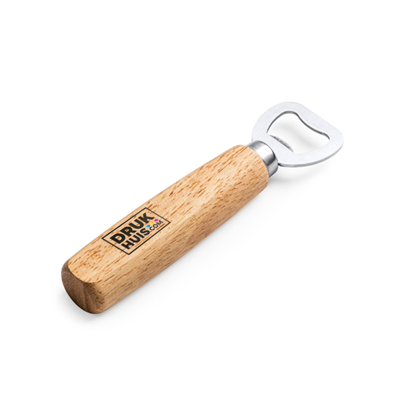 Flessenopener met Houten Handgreep - 1
