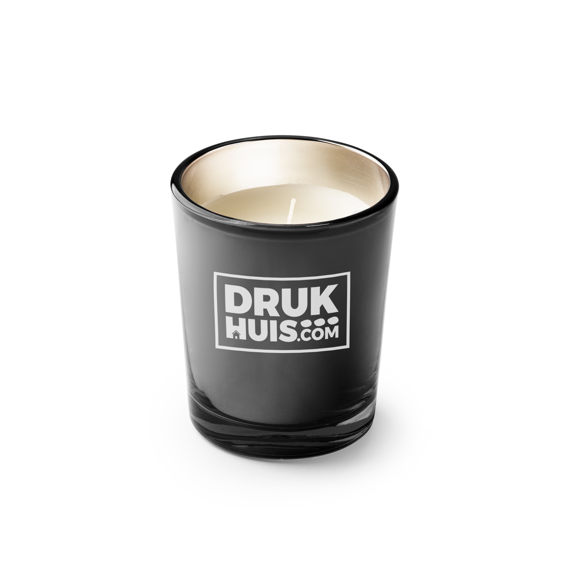 Geurkaars in Gekleurd Glas
