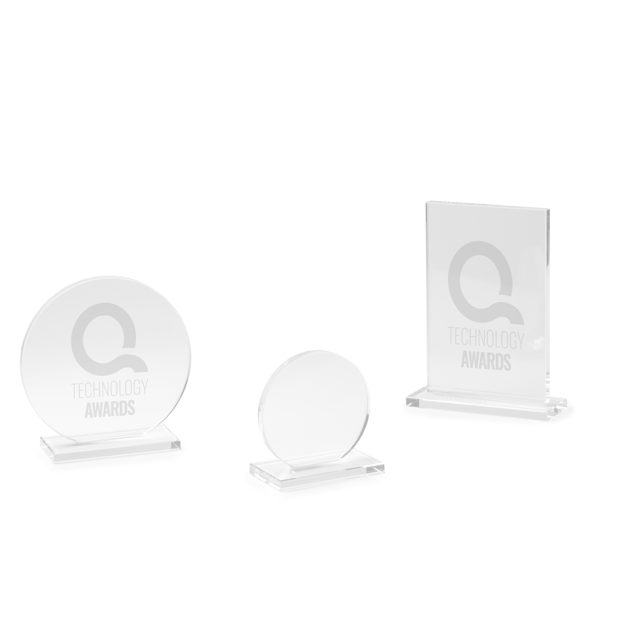 Glazen Trofee Rond 10,1Ø - 4