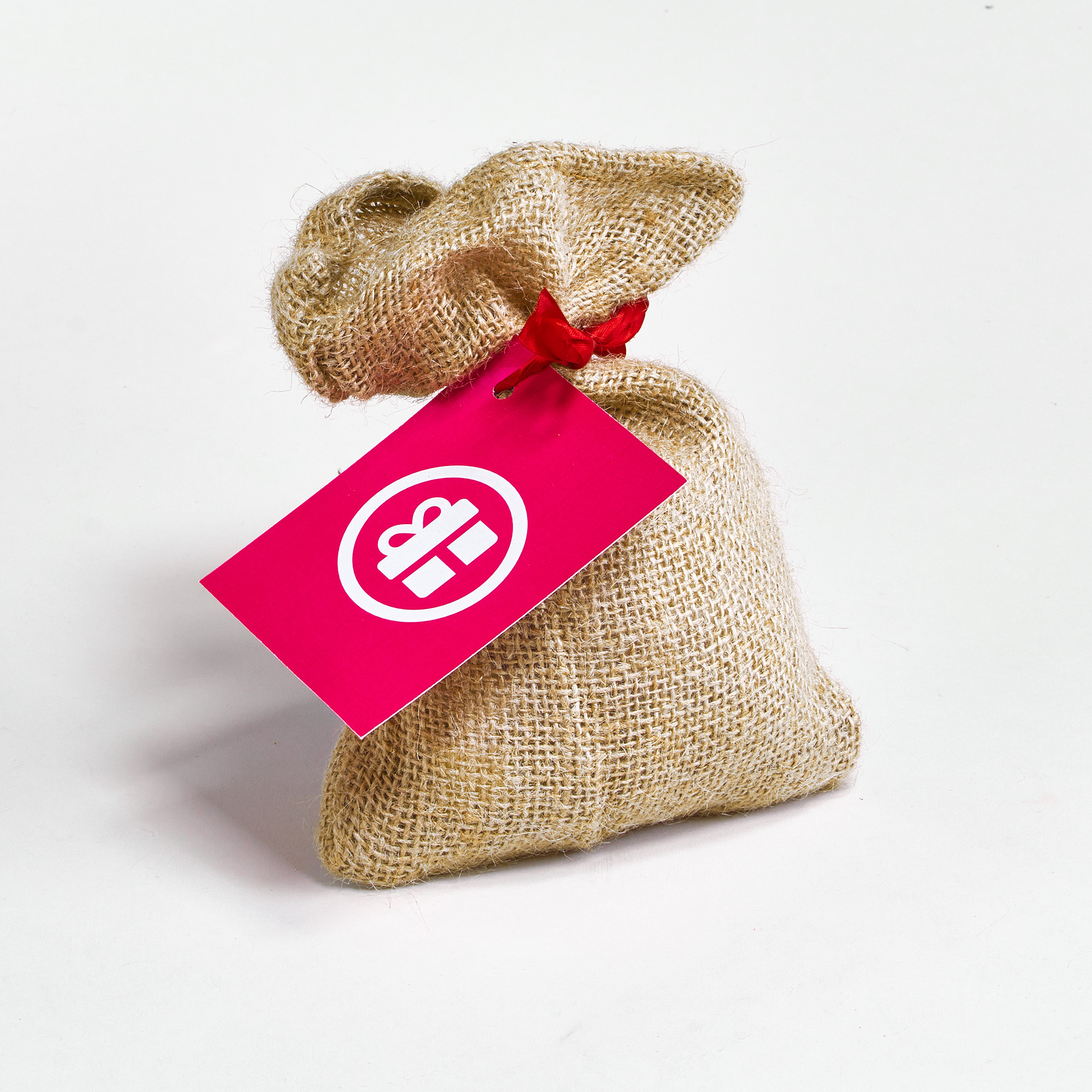 Jute zakjes met strooigoed