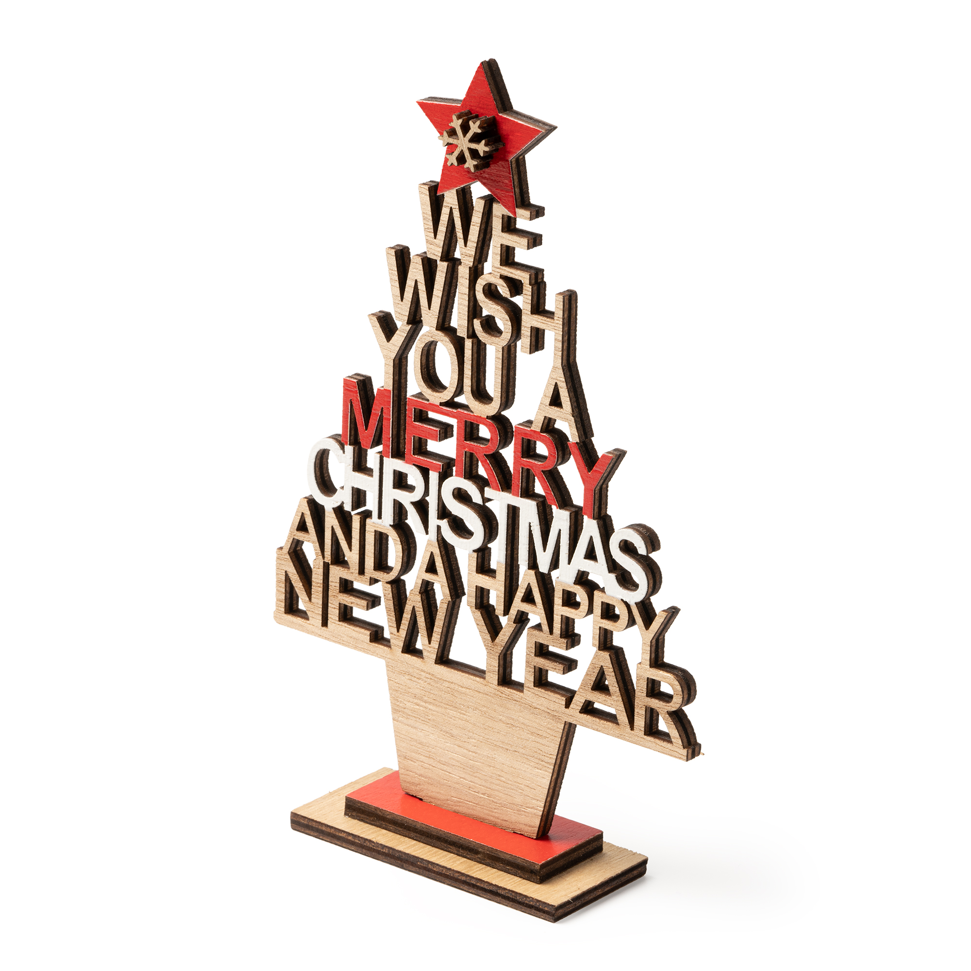 Houten Kerstboom