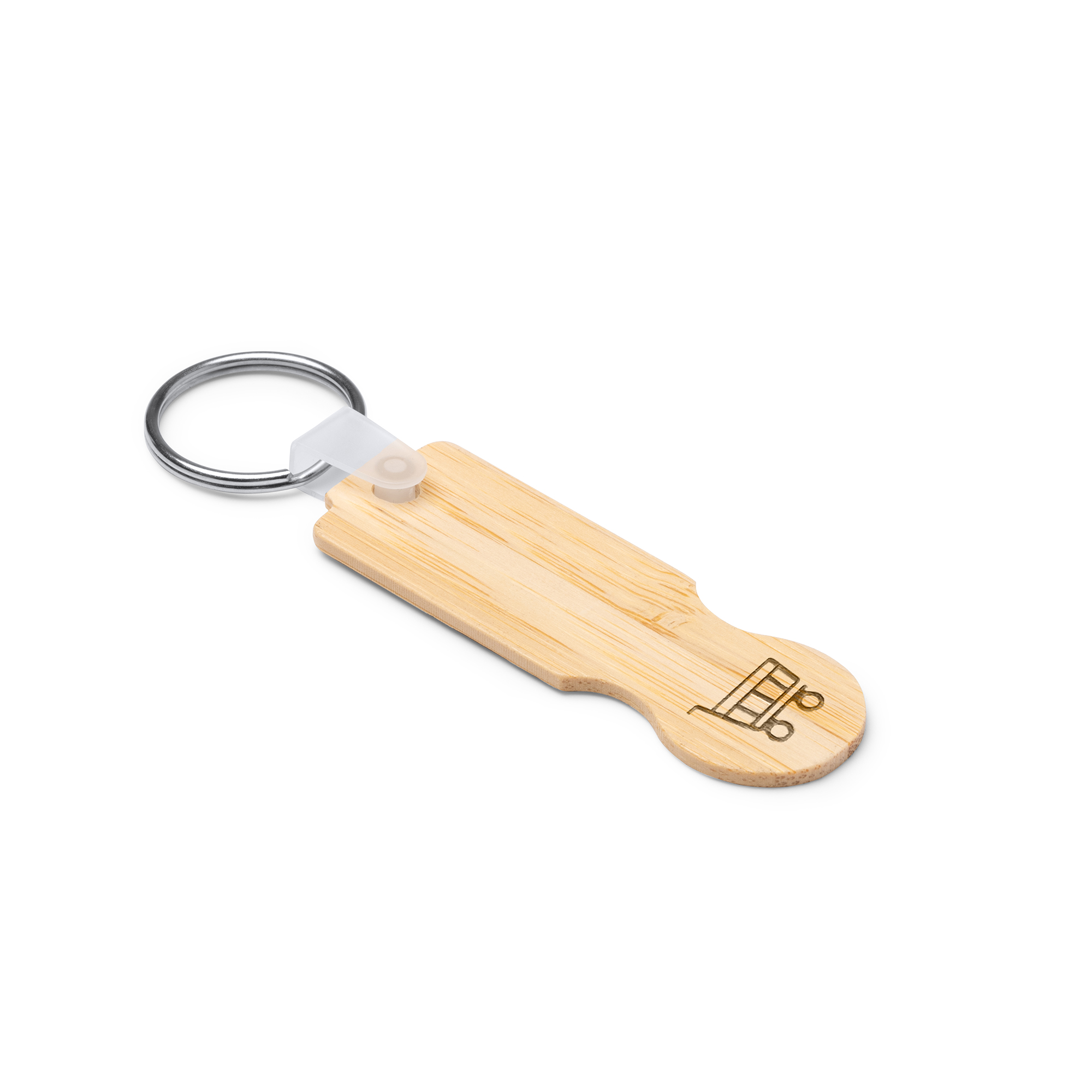 Bamboe Munt Sleutelhanger