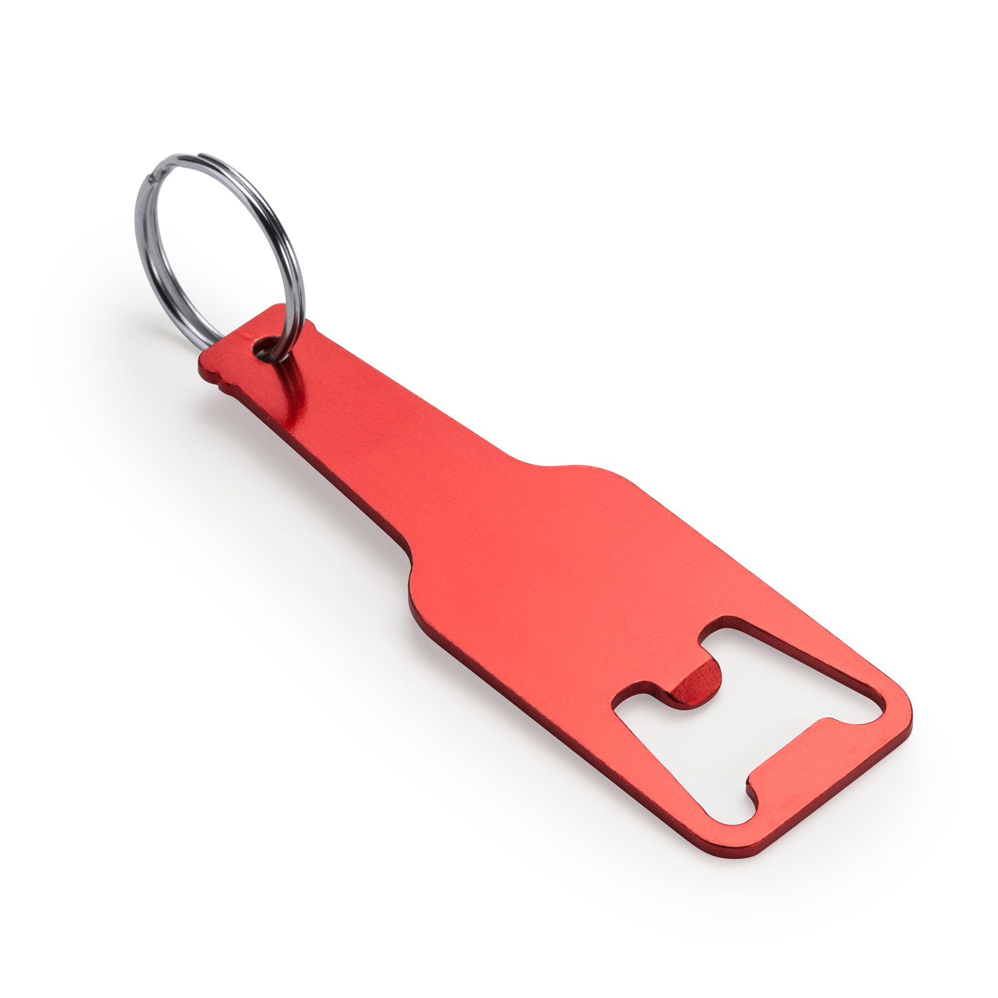 Sleutelhanger Flesvorm Aluminium